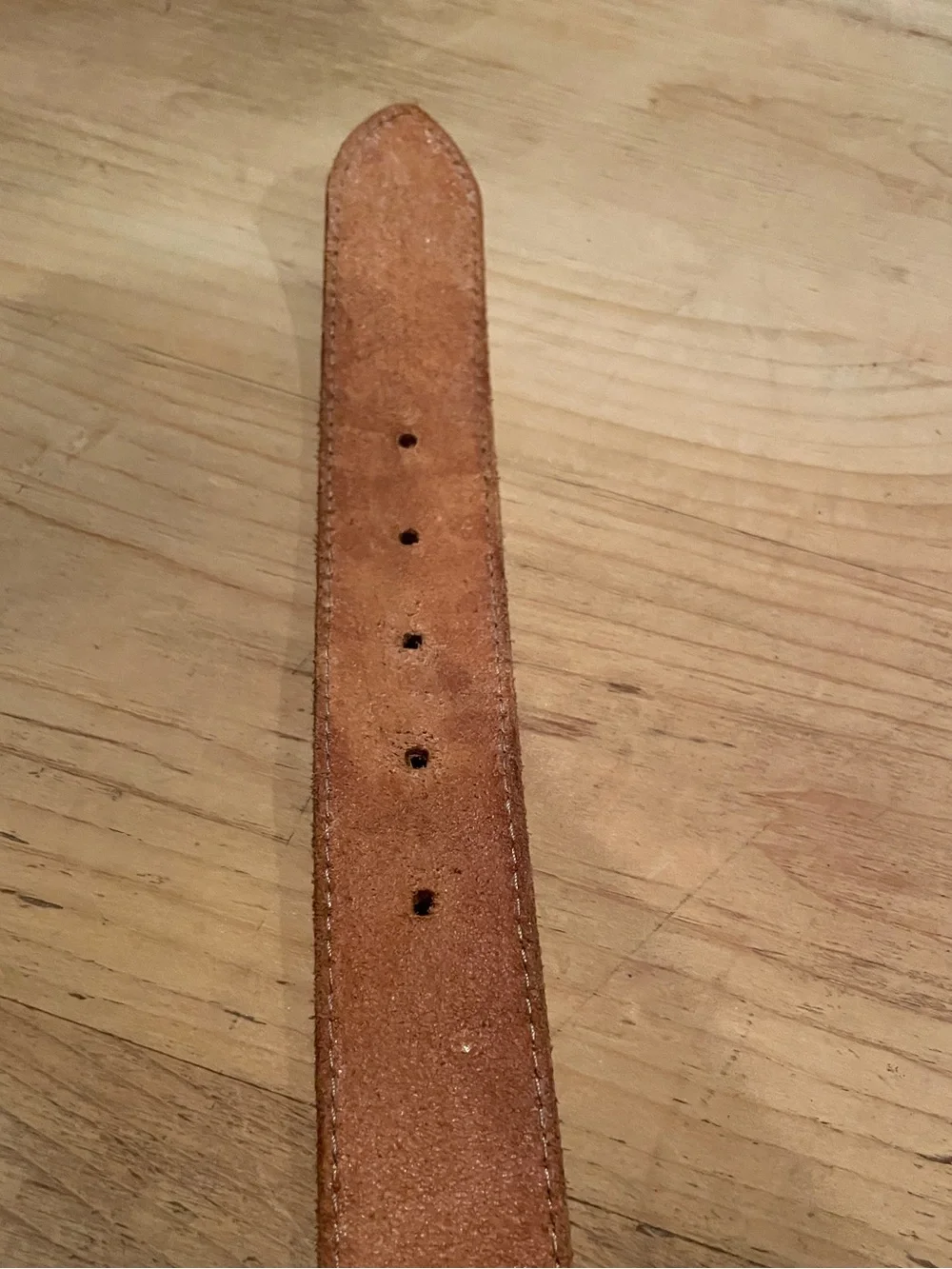 The Limited VTG Milano Map Stamp graphic leather Unique Travel belt M